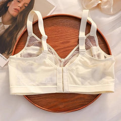 Women's underwear plus size bras Bralette French Chic Skin Friendly and Comfortable Breathable Lace Hot Sexy Non Padded Thin