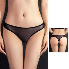 1pc Women Sexy Briefs Sheer Panties Low Rise Underwear See Through Knickers Thongs Sexy Lingerie Lace Ultra Thin Underpants