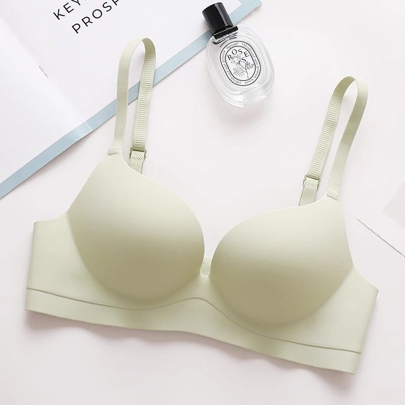 Women Underwear Wireless Push Up Bra Women Fashion One-piece Top  Sexy Lingerie Seamless Female Intimates Comfort Soft Clothes