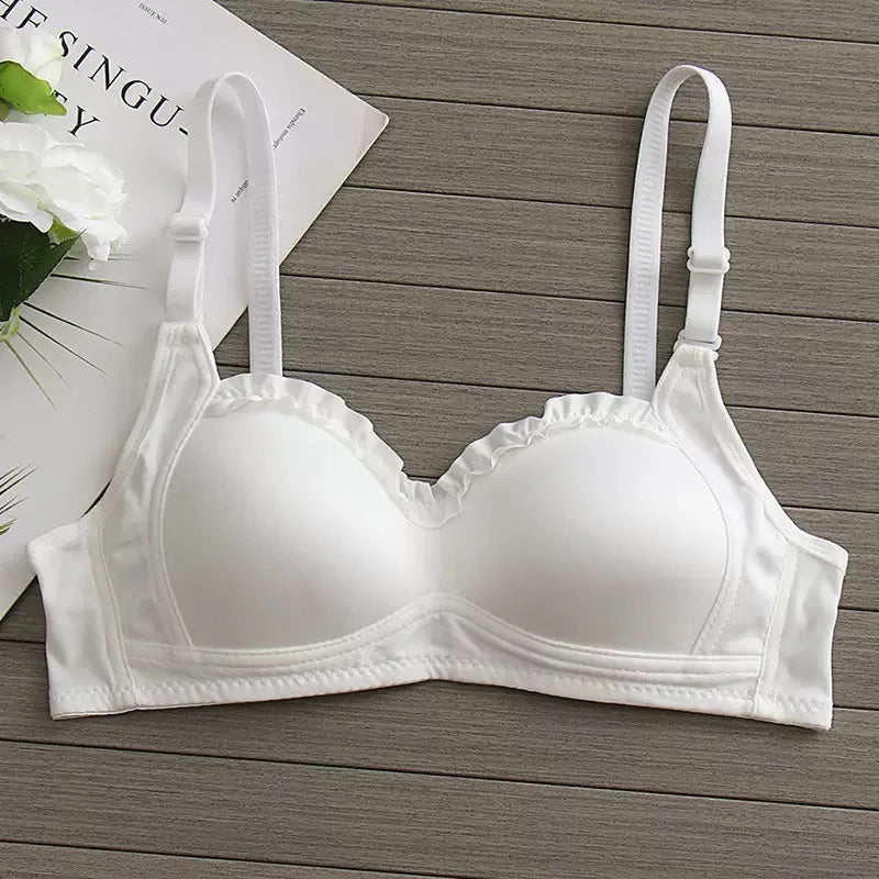 Small Fresh Underwear For Women With Cute Small Breasts Gathered Together To Show Small Lace Beautiful Back Bra Thin Style