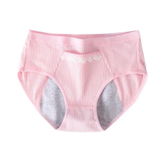 Women's Physiological Pants Underwear Japanese Cotton Plus Size Cotton Briefs Menstrual Leak Proof Period Underwear