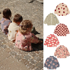 Kids 25 Autumn Winter New Children's Clothing Ks Kitten Bow Swan Beetle Lamb Fur Coat Kids Jackets for Girls