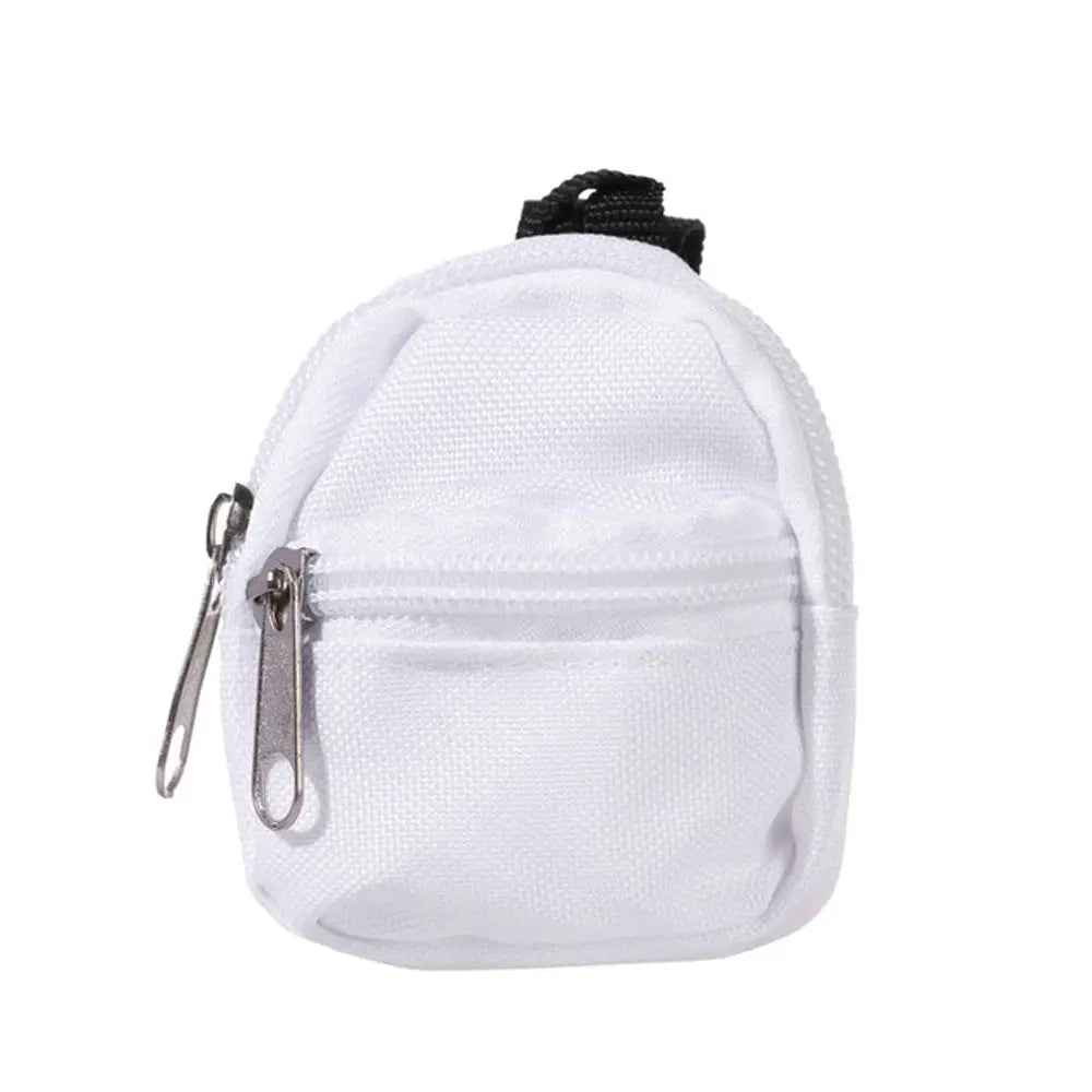 Gifts Dolls Accessories 1/6 BJD Rucksack With Zipper Kids Gifts BJD Doll Schoolbag Doll Backpack Doll Bag Miniature Doll Bag