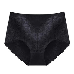 Women's Underwear Plus Size Floral Lace Panties High Waist Ladies Briefs Sexy Lingerie Female Pantys Seamless Underpant Intimate