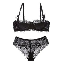 MOYISU French Romantic Lace Comfortable Breathable Sexy Tushy Slim Bra Collection Pure Desire Girls Super Beautiful Underwear SE