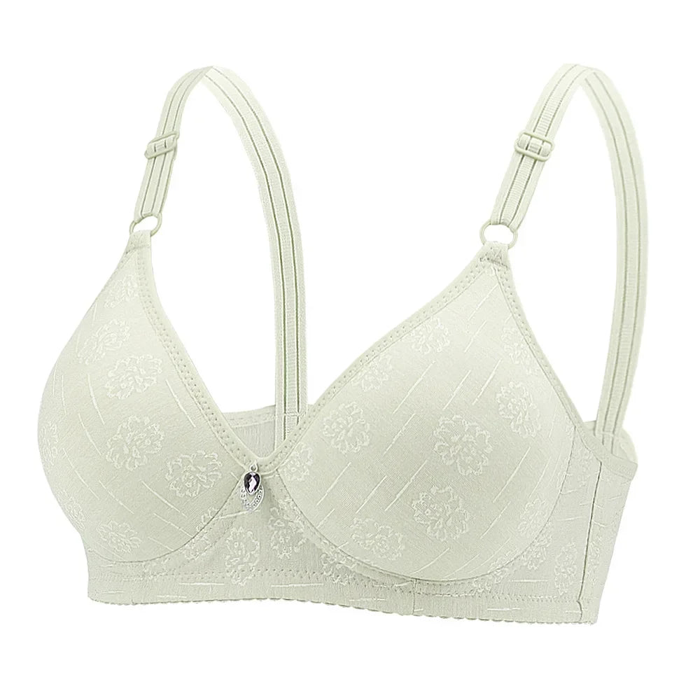 Sexy Underwear Women's Thin Bra Girls 36-44 A B Cup Brassiere Wireless Underwear Lady Push Up Bralette Lingerie Push Up Bra