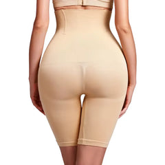 Women's Underwear High Waist Shaping Boyshort Panties Tummy Control Butt Lifting Slimming Shorts Shapewear Seamless Shaper