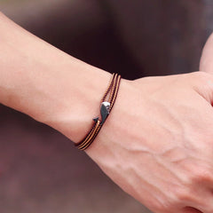 Men Marine String Bracelet Bilayer Sliding Adjustable Whale Braclet Beach Surfer Nautical Braslet Vacatio Leisure Accessories