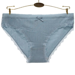 Womens Underwear Hipster Cotton Briefs Low Waist Everyday Style Solid Sexy Panties Ladies Knickers Lingerie 6 Pcs/set