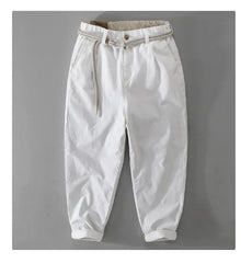 2025 New Men's clothing, Japanese workwear, pants, versatile, loose fit, youth heavyweight casual workwear, men's pants