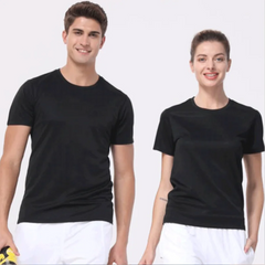 2023 Men's And Women's Quick Drying Round Neck T-shirt Customized Printed Embroidery Logo Sports Fitness Short Sleeve 10 Colors