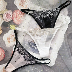 Underwear For Women Cotton Crotch Bikini Thong Underpants Briefs Lace Panties Low Waist Panties Women Thong Female Lingerie