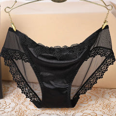 Women's Panties Underwear Lace Briefs Seamless Panties for Women Elastic Low-Waist Underpant Lady Sexy Female Intimates Lingerie