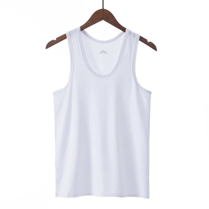 2025 Men's Breathable Summer Vest Quick Drying Lightweight Casual Sports Gym Running Cool Outdoor Sleeveless T-shirt Vest