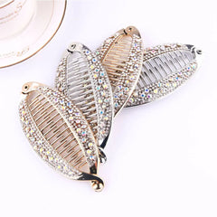 Fashion Accessories Banana Clips Women Rhinestone Barrettes Hair Claws Fish Clip Hair Clips Hairpins