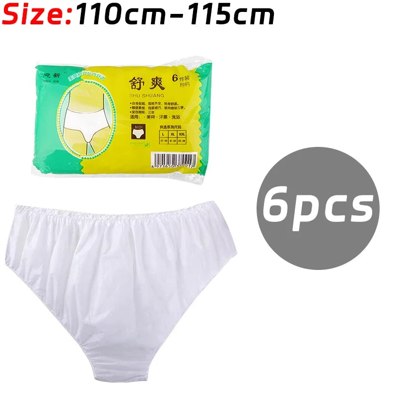 Light Thin Panties for Women Breathable Underpants Women Hygienic Briefs Disposable Female Underwear Travel Sports Soft Lingerie