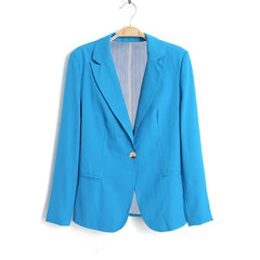 Office Ladies Black Formal Blazer Women Work Suit - kinko