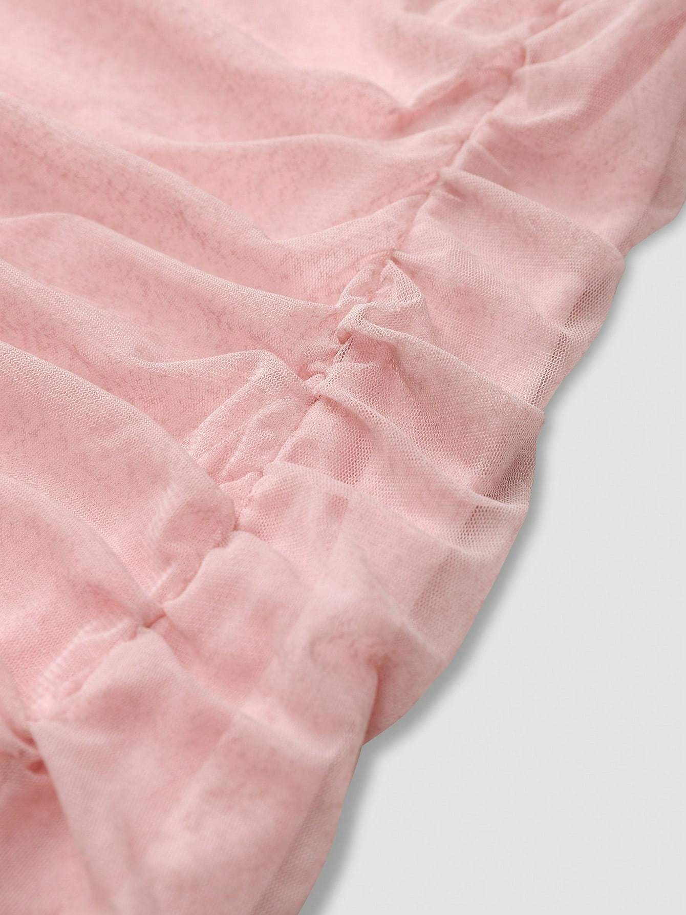 Elegant Solid-Colored Ribbon Wedding & Party Dress - kinko