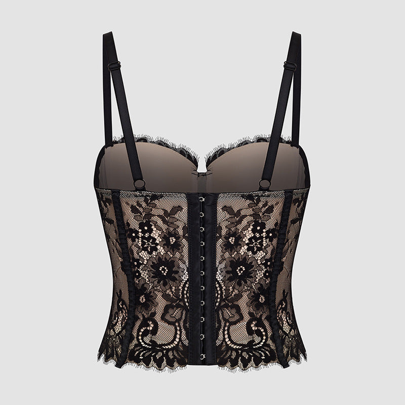 Women's Fashion Fishbone Corset Lace Small Sling - kinko