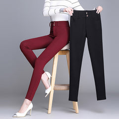 Fall Thin Autumn And Winter Plus Velvet Thick Trousers