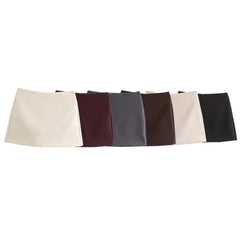 Women's Fashion Waist-controlled Slim-fit Multi-color Culottes - kinko