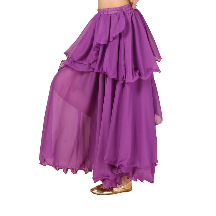 Fashion Chiffon Four Layers Cake Dress Women - kinko