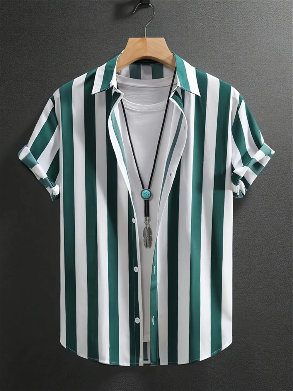 Men's 3D Printed All-matching Retro Fashion Shirt - kinko