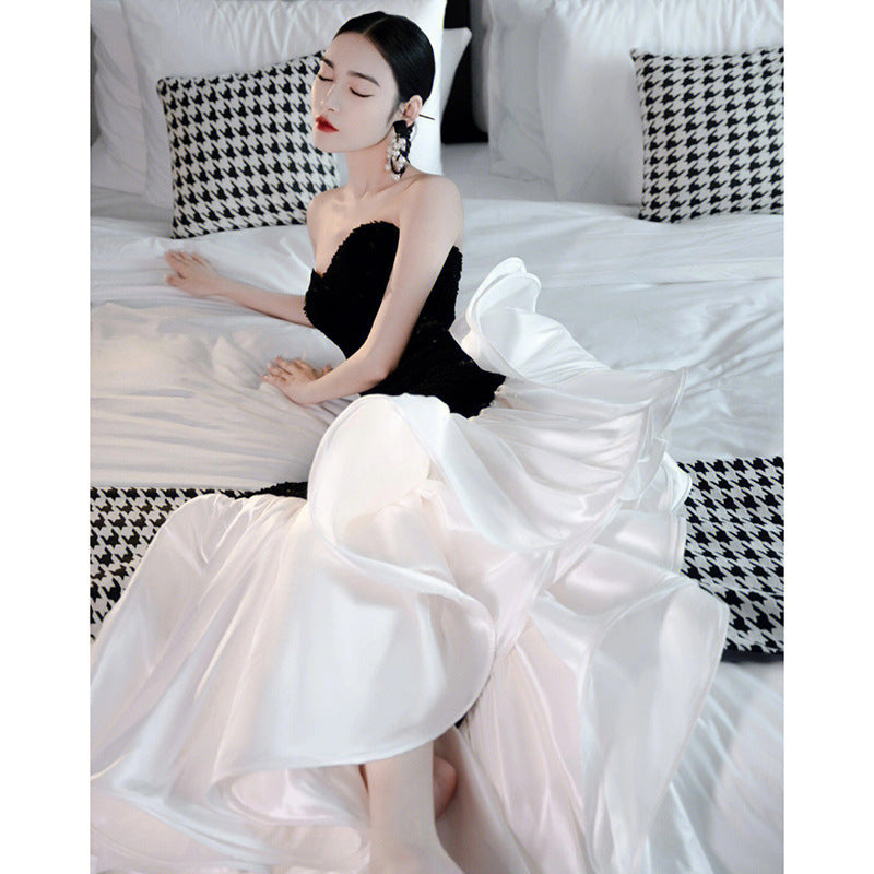 Tube Top Evening Gown - kinko