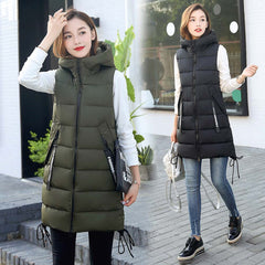 Ladies Fashion Slim Fall Winter Vest
