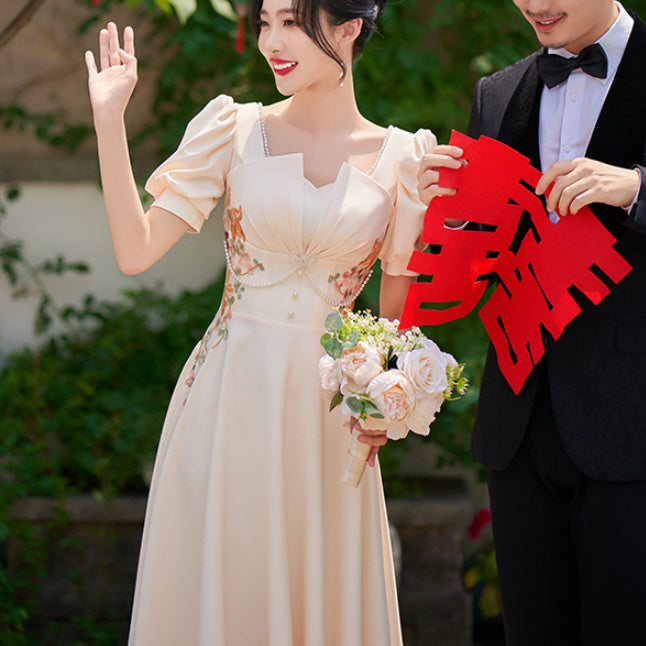 New High-end Banquet Little Evening Dress Women - kinko