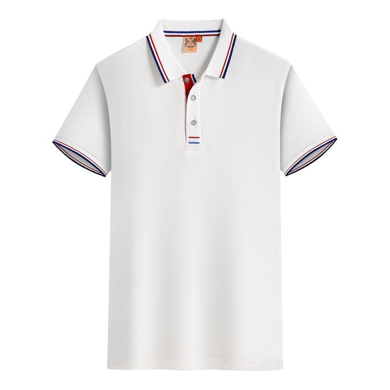 Summer Lapel Short Sleeve Polo Shirt - kinko