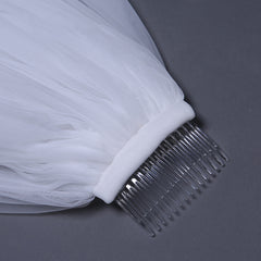 Bridal Wedding Veil Widened Tail - kinko