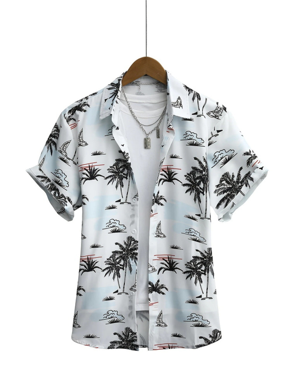 Men's 3D Printed All-matching Retro Fashion Shirt - kinko
