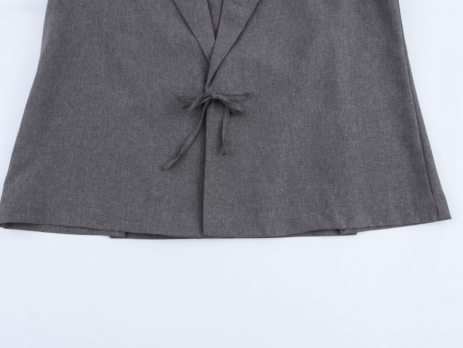 Small New Spring And Autumn Linen Minimalist Blazer - kinko