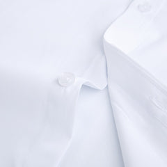 Men's Long Sleeve White Shirt Business Twill Men's Clothing Business Clothing Hotel KTV Work Clothes Black