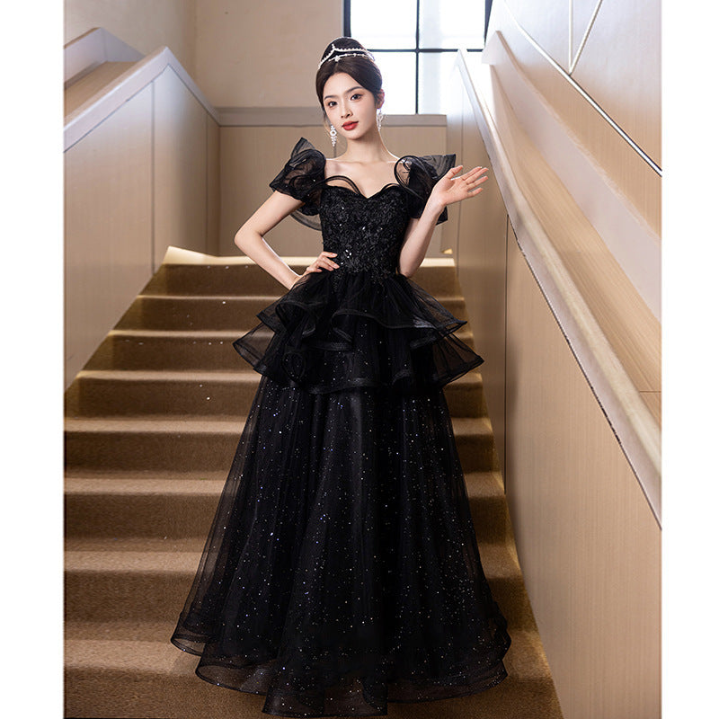 Evening Dress Women's Banquet Ceremony Exam Super Fairy Princess - kinko