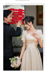 New High-end Banquet Little Evening Dress Women - kinko