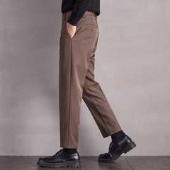 Fall Winter Men Straight Casual Pants