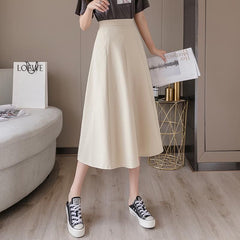 Fashion Personality Women's Pleated Sheath Skirt - kinko