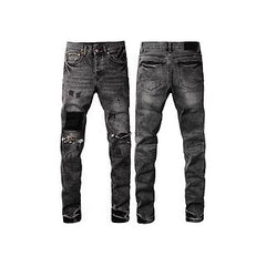 High Street Jeans Black Slim Fit Stretch Skinny Men - kinko