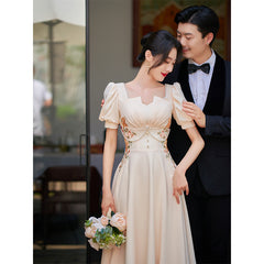 New High-end Banquet Little Evening Dress Women - kinko