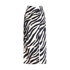Women's High Waist Hip Split Fashion Sense Temperament Long Dress - kinko